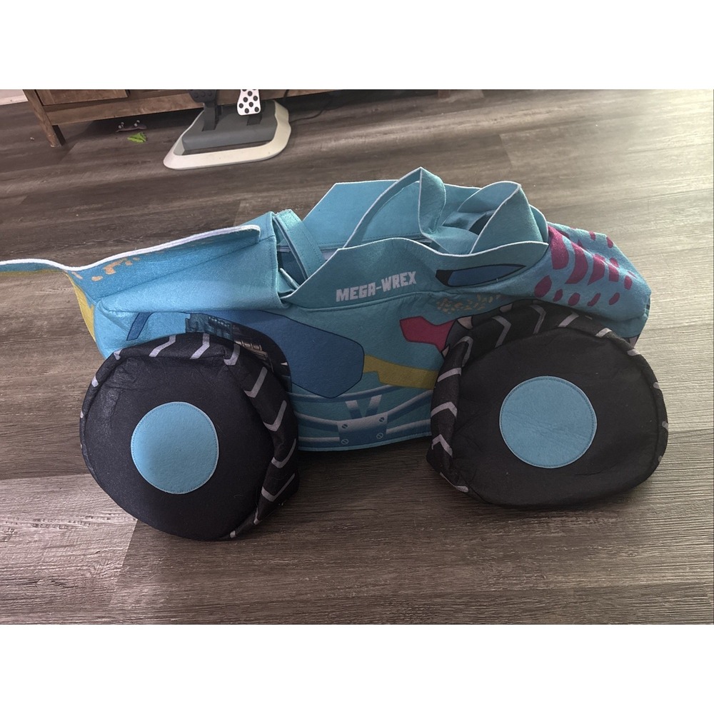 POTTERY BARN HOT WHEELS MONSTER TRUCK MEGA WREX COSTUME 4-6 Sound Does Not Work